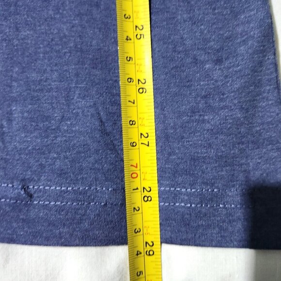 Disney Mickey Mouse T Shirt Unisex Large Short Sleeve Blue Cotton Polyester - Picture 5 of 7